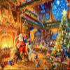1000 Piece Puzzle for Adults Christmas Cabin Christmas Puzzle, Santa Claus Christmas Puzzles 1000 Pieces, Santa's House 1000 Piece Puzzle for Adults Christmas, Christmas Vacation Jigsaw Puzzles view 1