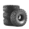Chanmoo 1.9 RC Crawler Tires With Foam Soft Rubber Mud Slingers Grappler Wheels Tyres For 1/10 Scale RC Car Traxxas TRX4 RC4WD D90 Axial SCX10 II TF2 Gen8 Tamiya CC01 1.9 Inch Beadlock Rims 4PCS view 1