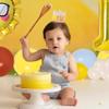 Boho Sunshine Crown for Baby's First Birthday Party - Handmade Golden Sun Hat for 1st Birthday Decor view 4