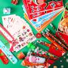 BenLouis Christmas School Stationery Set Party Favors Xmas Classroom Gift Prizes Bulk for Students Kids Holiday Stockings Pinata Filler School Goodie Bag Stuffers Decor24set Christmas  view 4
