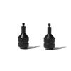 CAPART Aluminum Controller Sticks for DJI FPV RC 2 and DJI RC Pro Controller, Joysticks Replacement Thumb Rocker (Black) view 1