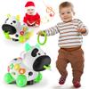 Talkfun Musical Cow Toys for 1+ Year Old Boy Girl, Bilingual Baby Toy 6-12-18 Month, One Year Old Boy Toys, 1 Year Old Girl Gift, Learning Toddler Toy Age 1-2, First Christmas 1st Birthday Gift view 1