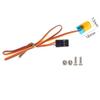 Chanmoo 1/10 1/14 RC Car Led Flash Lights Police OD 13MM Multi-Function 360 Degree Rotating Flashing Lamp for 1:10 Off Road Car 1:14 Tamiya Tractor RC Truck 2PCS (Yellow) view 2