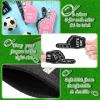 Sinmoe 24 Pcs Mini Foam Finger Baseball Fan Mini Foam Finger, We're #1 Sports Themed Party Supplies for Baseball Hockey Football Basketball Events Team Gifts(Black, White, Pink) view 3