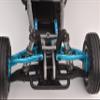 Aluminium 7075 Front Upper Suspension Arms for Tamiya 1:10 R/C 58719 BBX BB-01 Upgrade Parts - Sky Blue view 4