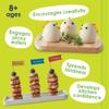 MindWare Best You Krafty Kitchen Breakfast Kit, Kids Cooking Set with Kid-Safe Knife and Tools, Hands-On Food Prep and Recipe Activities, Real Kitchen Learning for Kids Ages 7+ view 3