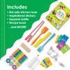 MindWare Best You Krafty Kitchen Breakfast Kit, Kids Cooking Set with Kid-Safe Knife and Tools, Hands-On Food Prep and Recipe Activities, Real Kitchen Learning for Kids Ages 7+ view 4