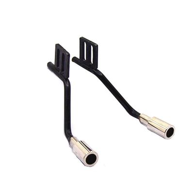 BrewJa 1Pair Metal Simulation Exhaust Pipe Gas Vent Compatible with Traxxas Trx4 Defender Ford SCX10 Rc Car Parts Exhaust Manifold