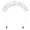 Boland 90633 Tiara Proud Mom, Headband for Baby Shower, Carnival and Theme Party, Gift for Birth, standard size, Stone view 2