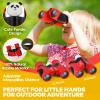Binoculars for Kids 8x21 High-Resolution Real Optics with Magnifying Glass & Whistle Compass, Kids Binoculars for 3-12 Years Boys and Girls, Best Kids Toys for Outdoor Bird Watching, Hiking, Travel view 3