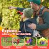 Binoculars for Kids 8x21 High-Resolution Real Optics with Magnifying Glass & Whistle Compass, Kids Binoculars for 3-12 Years Boys and Girls, Best Kids Toys for Outdoor Bird Watching, Hiking, Travel view 4