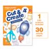 Fiskars Cut & Create Activity Book with 5" Kids Scissors, Ages 4+ view 1