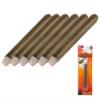 Zugar Land Realistic Looking Fake Stage Puff Cigar (6 Pack) (4.5") Faux Brown Cigar. Looks Like It's lid up. view 1