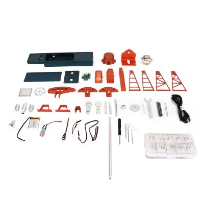 3D Pumping Unit Model, 3D Pumping Unit Model, DIY Simulation Oil Machine Educational Mode DC5V for Children, & Educational Materials