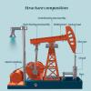 3D Pumping Unit Model, 3D Pumping Unit Model, DIY Simulation Oil Machine Educational Mode DC5V for Children, & Educational Materials view 4