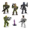 MEGA HALO Action Figures Building Toys Set, Character Pack with 339 Pieces, Poseable Articulation, 2 Inches Tall, Kids or Adult Collectible view 3