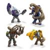 MEGA HALO Action Figures Building Toys Set, Character Pack with 339 Pieces, Poseable Articulation, 2 Inches Tall, Kids or Adult Collectible view 4