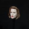 1/6 Scale Female Head Sculpt,Female Agent Plastic Hair Head Carved for 12inch PH TBL JO Soldier Action Figure Collection (L) view 3