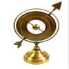 Antique Brass Globe Engraved Armillary Sphere 12 Inch Globe With Arrow Nautical Maritime Astrolabe Globe For Home & Office Decor Best for Gift view 2