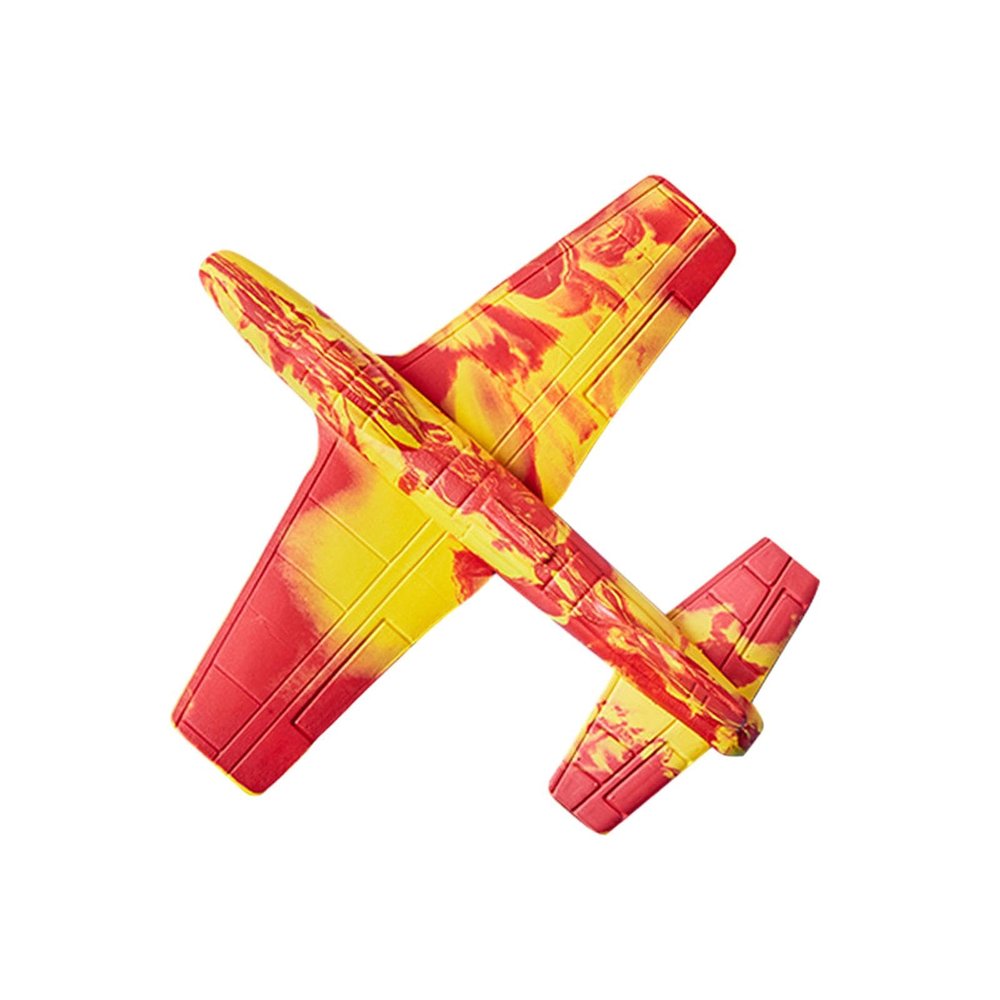 kowaku Foam Airplane Glider Plane Toy Plane Model Backyard Throwing Foam Plane Outdoor Sports Toy for Beginners Girls Gifts, Yellow