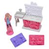 Barbie Softee Dough Pet Shop Playset with Grooming Salon, 6 Colors Modeling Compound, Press & Mold Pets, Ages 3 and Up view 2