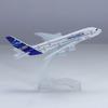 yuanpulalala 1: 400 Passenger Aircraft A380 Aircraft Model 16cm Air Airbus Alloy die-Casting Model Gift view 1