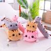 A-Parts Long Stuffed Kawaii Cat Hugging Pillow Plush Body Soft Lumbar Back Cushion Plush Kitten Toy Doll Great Gift for Kids Friend Families view 3