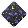 YETTASBIN Halloween Bat Baby Towel, Ultra Soft Absorbent Cotton Baby Hooded Bath Towel for Newborn Baby Boy Girl, Toddler, Infant Registry Gift - 35 x 35 Inch view 1