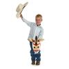2PCS Inflatable Pony Stick Horse Costume - Halloween/Western Cowboy/Horse Baby Shower Birthday Party Decorations - 37 Inches (Red) view 4