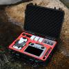 keketoha Hard Case for DJI Mini 4 Pro: IP67 Waterproof Carrying Cases for Mini 4/3 Pro/3 Drone Fly More Combo RC 2/RC Smart Controller | Storage Box for Propellers Accessories (Case Only) (Black) view 3