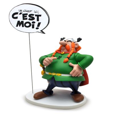 Figurine Plastoy Astrix: Chief Vitalstatistix le chef ici c'est moi ! (2023)