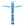 CAR WASH Blue with Bubbles Advertisement Inflatable Tube Man Guy 20ft Air Dancer Body Only Without Air Blower view 1