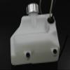 GTBRacing Petrol Fuel Gasonline Plastic Tank with Metal Cap for 1/5 RC Car HPI km rv baja 5b ss 5t 5sc Part (With Silver Cap) view 2