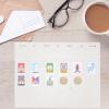 Alipis 10sheets Coin Stamp Album Pages Transparent Coin Collection Book Inserts for Stamp Holders Smooth Design for Easy Viewing for Collectors and Giving view 3