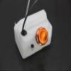 GTBRacing Petrol Fuel Gasonline Plastic Tank with Metal Cap for 1/5 RC Car HPI km rv baja 5b ss 5t 5sc Part (With Orange Cap) view 1