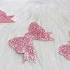 12PC Pink Bow Cupcake Toppers Bowknot Cupcake Topper for Girls Birthday Party Decorations Bow Cake Topper for Bridal Baby Shower Wedding Party Decor view 3