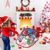 Christmas Bean Bag Toss Games for Kids, Christmas Party Games Double-Sided Collapsible Cornhole Board, Carnival Toys Gifts for Boys Girls Family Outdoor Indoor Yard Games Party Favors Supplies view 4