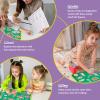 CHEFAN 12 Pack Felt Board Stories Set,Fairy-Tales Flannel Board Stories with a Foldable Board for Preschool Activities,Included Three Little Pigs,Little Red Riding Hood and The Mitten view 2