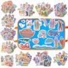 CHEFAN 12 Pack Felt Board Bible Stories Pieces,Flannel Board Stories for Preschool Activities Included a Felt Bag view 1