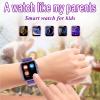 iCHOMKE Kids Smart Watch for Girls Boys Age 4-10, 26 Games, HD Touch Screen, Video Camera, Music Player, Alarm, Educational Toy Gift for Birthday (Purple) view 2