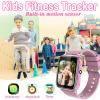 iCHOMKE Smart Watch for Kids with 26 Games, Camera, Music Player, Alarm Clock, Calculator, Pedometer, Birthday Gift for Boys Girls Age 4-10 (Pink) view 3