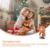 TOYANDONA 4Pcs Wind Up Reindeer Toys for Kids - Clockwork Walking Doll Playsets Christmas Wind Up Toys for Xmas Party Christmas Stocking Stuffers view 4