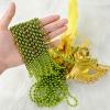 ZZYFGH 12 Pcs Light Green Beads Necklace, St. Patricks Day Bead Necklace, 33'' 7mm Mardi Gras Beads Necklaces Light Green Bead Necklaces for Mardi Gras St. Patricks Day Christmas Festive Events view 4
