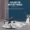 Aetheria CH-53E Super Stallion Helicopter 1:35 Military Army Transport Helicopter Airplane Building Bricks Set, Collectors & Enthusiasts Model for Adult - 2240 Pieces-NO.33037 view 4