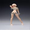 1/12 Scale Female Body,6inch Female Joint Flexible Action Figure Body with Head Sculpt&Stand Collection (Pale Skin, Little Bust) view 2