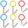 DEARMAMY 6Pcs Colorful Walking Rope with Handle Detachable Transition Rope for Daycare Schools Teachers Preschool Kids Children Toddlers view 2