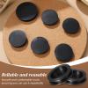 20 Pcs Piggy Bank PlugRubber Saving Box Plug Replacement Piggy Bank Stopper - Black Cover Rubber Stopper Replacement for Money Saving Box 5 Sizes view 2