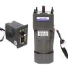 110V 90W AC Gear Motor Electric Single-Phase Motor Gear Reversible Motor 0-13.5RPM Electric Variable Speed Adjustable Controller Governor GearedMotor with Speed Controller, Reduction Ratio: 1:100 view 1