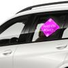 Baby on Board Stickers for Cars, Nouiroy Kids On Board Decal Baby in Car Sign Decals with 2 Suction Cups,PVC Stickers Safety Warning Sign (Pink(Suction up)) view 2