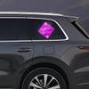 Baby on Board Stickers for Cars, Nouiroy Kids On Board Decal Baby in Car Sign Decals with 2 Suction Cups,PVC Stickers Safety Warning Sign (Pink(Suction up)) view 4